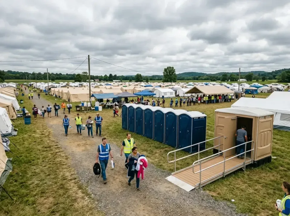 disaster-relief-camp-restrooms-010 — frequently asked questions, Dumpster & Portable Bathrooms Rental in Park City, TN
